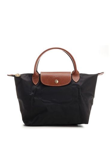 [해외직구] 26FW 롱샴 핸드백 Le Pliage S with 각인 로고 in 리사이클 캔버스 블랙 여성 L1621089001 TP573078595