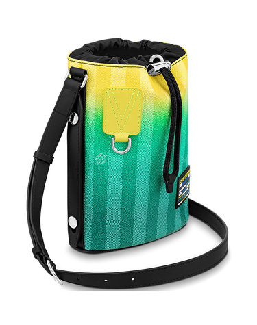 [해외직구] 26 FW 루이비통 Sac Marin 삭 마린 BB 드로스트링 클로저 로고 크로스백