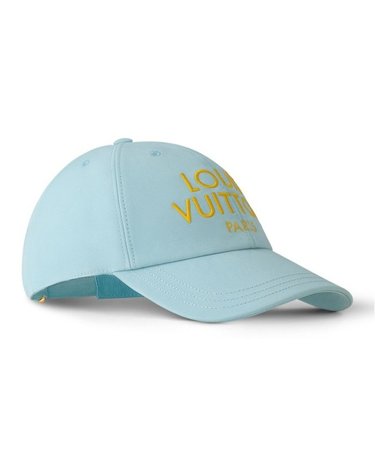 [해외직구] 26 FW 루이비통 My LV Paris 마이 LV 파리 터콰이즈 코튼 캡 모자