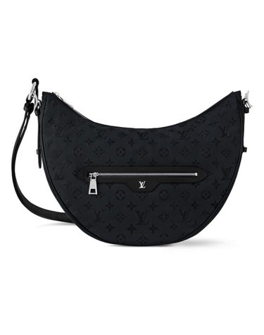 [해외직구] 26 FW 루이비통 Loop Hobo Pocket 루프 호보 포켓 보스 시티 숄더백 블랙