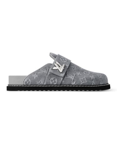 [해외직구] 26 FW 루이비통 다크그레이 LV Cosy 코지 컴포트 클로그 샌들
