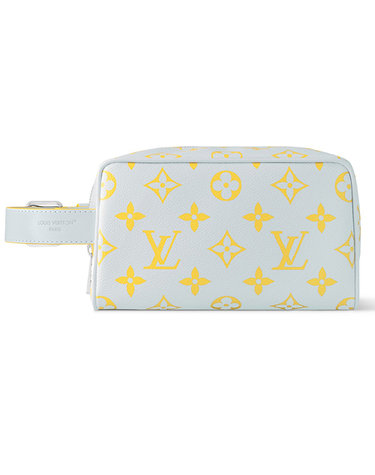 [해외직구] 26 FW 루이비통 옐로 Locker Dopp Kit 라커 돕키트 모노그램 파우치