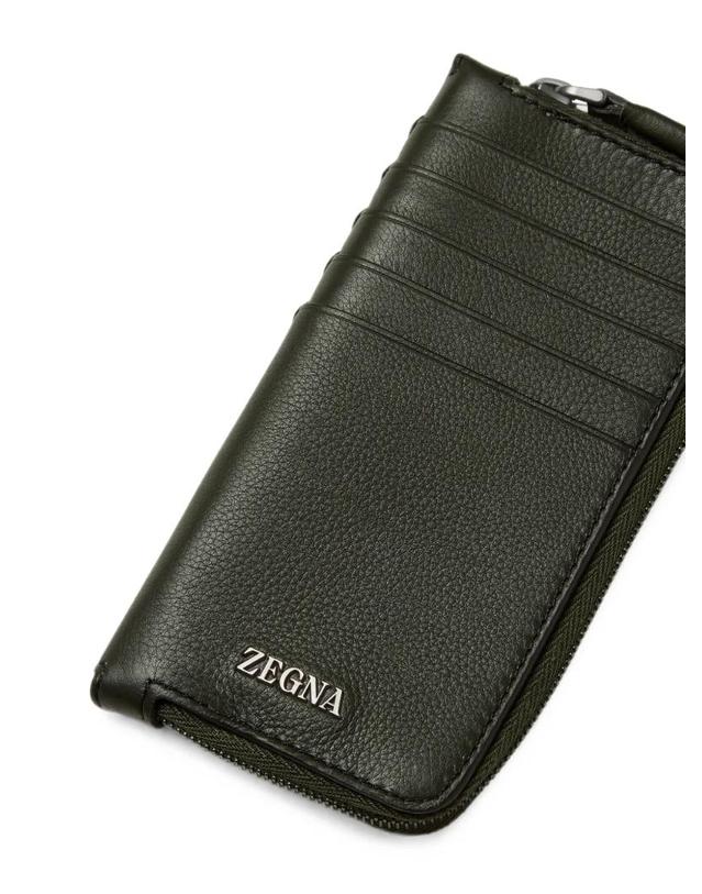 제냐 [해외직구] 26 FW 제냐 다크 올리브 그린 세컨드스킨 카드 케이스 LHOTOE1958Z TP458475705 착용컷