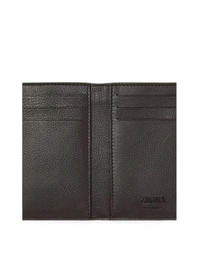 제냐 [해외직구] 26 FW 제냐 세컨드스킨 다크 브라운 지갑 LHOTOE2146Z TP458435671 착용컷