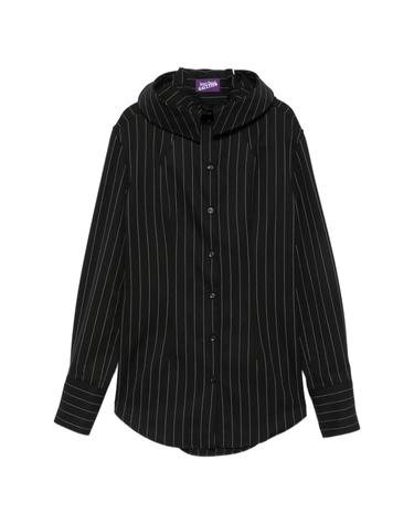 [해외직구] 장폴고띠에 pinstripe pattern hooded shirt 12155729346824 TP724752113