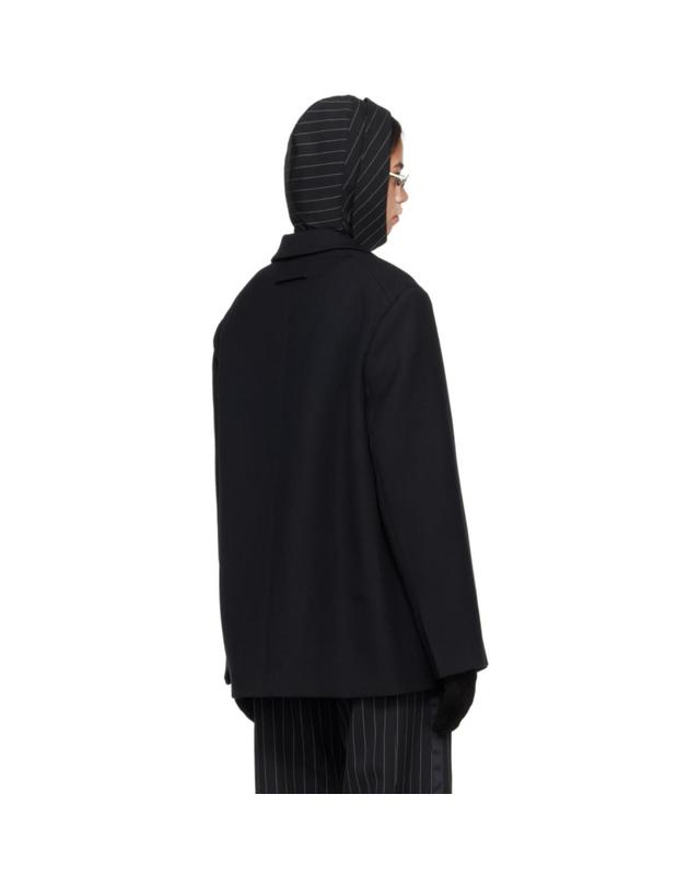 장폴고티에 [해외직구] 장폴고띠에 블랙 더 박시 블레이저 26 04 W JA058 W120 00 TP877770192 착용컷
