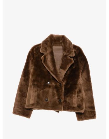 [해외직구] 26 FW 이브살로몬 double breasted shearling jacket 27WYV61558MESIA2332 TP459394062
