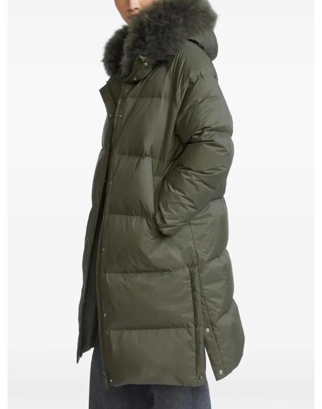 이브 살로몬 [해외직구] 26 FW 이브살로몬 퍼 트리밍 후드 다운 코트 27WFM01306U04W TP457607288 착용컷