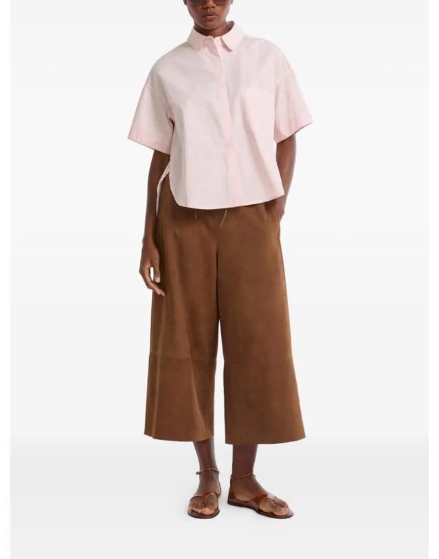 이브 살로몬 [해외직구] 26 FW 이브살로몬 포플린 반소매 셔츠 26EYH00364COXW TP458756825 착용컷