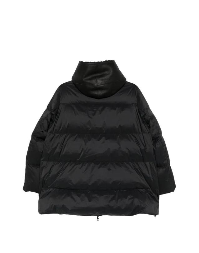 이브 살로몬 [해외직구] 26 FW 이브살로몬 퀼팅 후드 코트 26WFM04376U08W TP457478773 착용컷