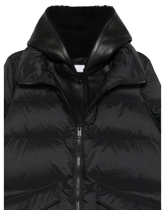 이브 살로몬 [해외직구] 26 FW 이브살로몬 퀼팅 후드 코트 26WFM04376U08W TP457478773 착용컷