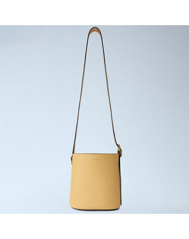 [해외직구] 26 FW 코치 Bleecker 21 블리커 레더 버킷 숄더백 베이지 CCX07 B4 VANILLA
