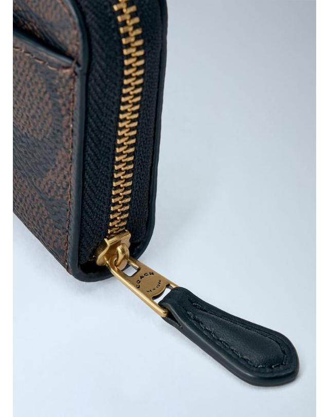 코치 [해외직구] 26 FW 코치 여성 Essential Small Zip Around Card Case CFY66 B4YUT TP877885011 착용컷