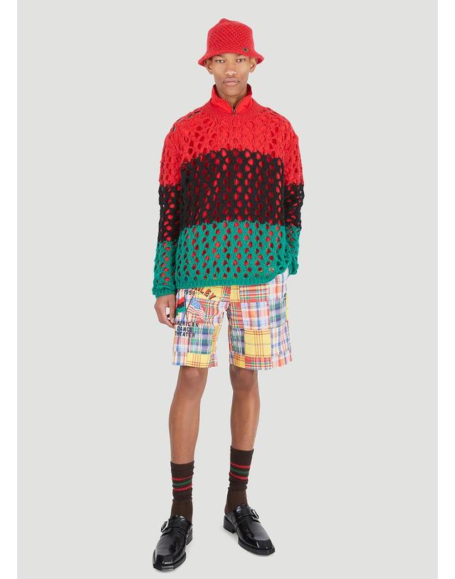 챔피온 [해외직구] 26 FW 챔피온 남성 Check Bermuda Shorts cht0146011yel 착용컷
