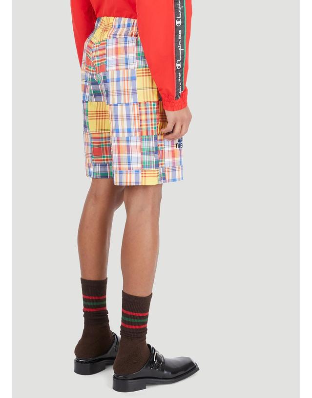 챔피온 [해외직구] 26 FW 챔피온 남성 Check Bermuda Shorts cht0146011yel 착용컷
