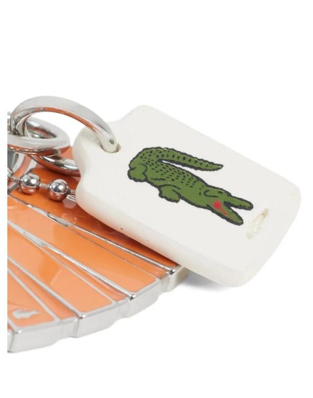 라코스테 [해외직구] 26 FW 라코스테 Lenglen charm keyring NF5359RL TP454839026 착용컷
