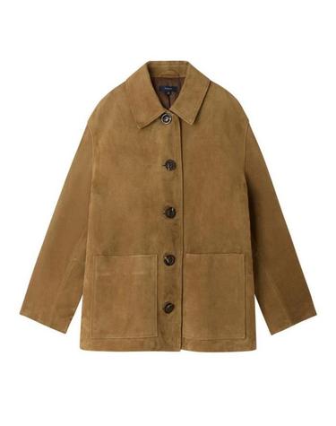 [해외직구] 26 FW 쉐르 빈센조 Vincenzo 세이블 패치 포켓 모던 서플 레더 자켓