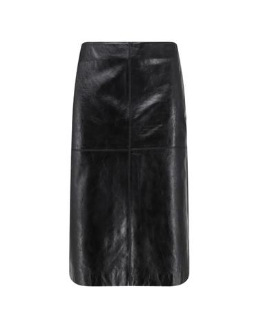 [해외직구] 쉐르 Gwen leather midi skirt 12296559591688 TP725716145