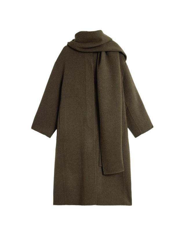 쉐흐 [해외직구] 쉐르 Finn scarf detail coat 12188739830024 TP725388666 착용컷