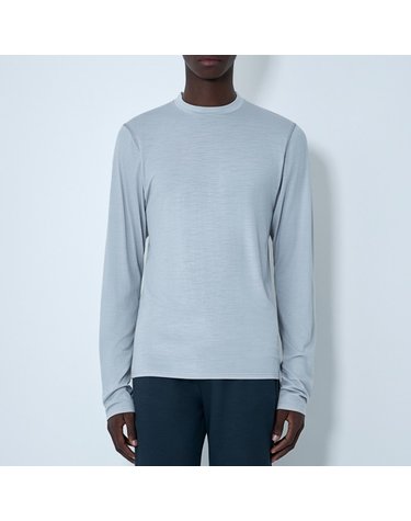 [해외직구] 26 FW 리에르 라이트웨이트 패브릭 크루넥 롱슬리브 티셔츠 그레이 TSH16 LIGHT GREY