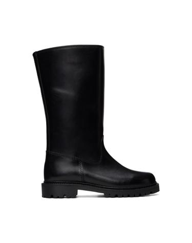 [해외직구] 26 FW Rier 블랙 Ludwig Reiter 바이커 부츠 262661F115004