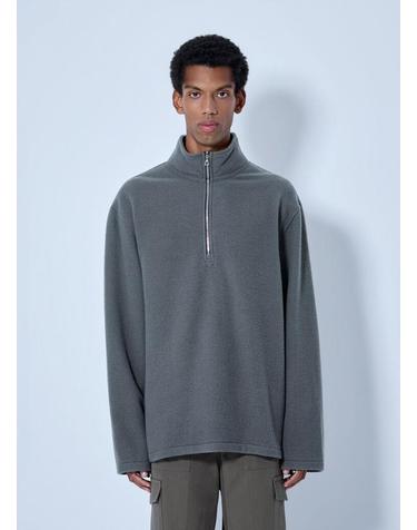 [해외직구] 26 FW RIER 남성 플리스 폴로 스웨트셔츠 NFL15 X02   NATURAL FLEECE ZINC FLEECE TP877712385