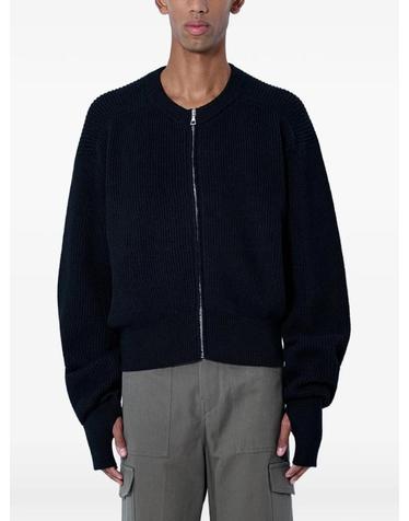 [해외직구] 26 FW Rier ribbed knit zip up cardigan KNW81FSHFISHERMANRIBBLACKKNIT TP459333943