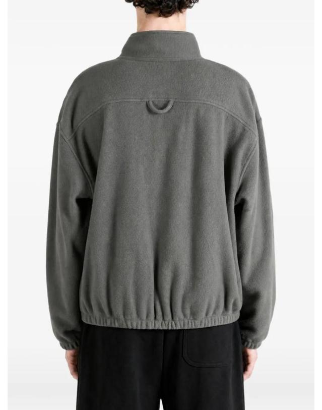 리에르 [해외직구] 26 FW Rier 쿼터 지퍼 플리스 스웨트셔츠 NFL1ZINCFLEECE TP457435661 착용컷