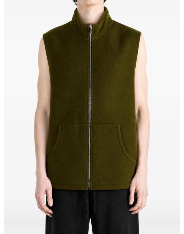 리에르 [해외직구] 26 FW Rier 집업 플리스 베스트 NFL18SOILFLEECE TP457414733 착용컷
