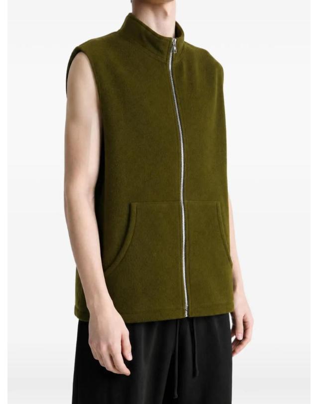 리에르 [해외직구] 26 FW Rier 집업 플리스 베스트 NFL18SOILFLEECE TP457414733 착용컷