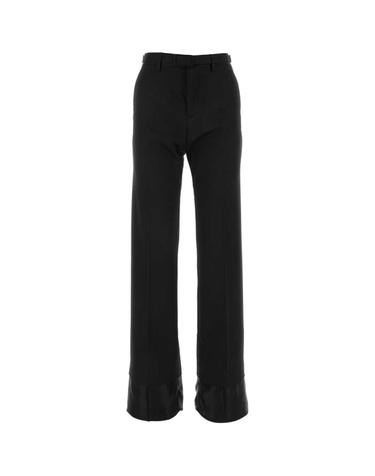 [해외직구] 23FW 메종마르지엘라 블랙 스트레치 폴리에스터 블렌드 pant S62KB0171S47848900 TP574367549