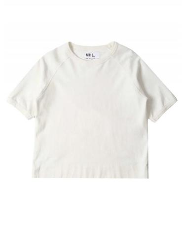 [해외직구] 25FW 마가렛 호웰 래글런 T 셔츠 WHSP0536A25MMDWHI TP578628384