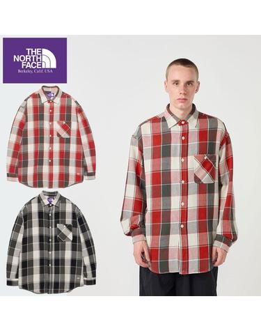 노스페이스 퍼플라벨 Flannel Plaid Field Shirt 필드 셔츠 2컬러 N26SG011