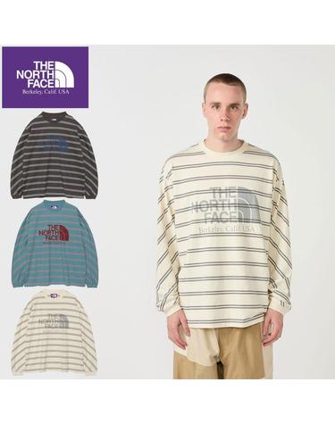 노스페이스 퍼플라벨 Field Long Sleeve Striped Tee 스트라이프 티셔츠 3컬러 N26ST027