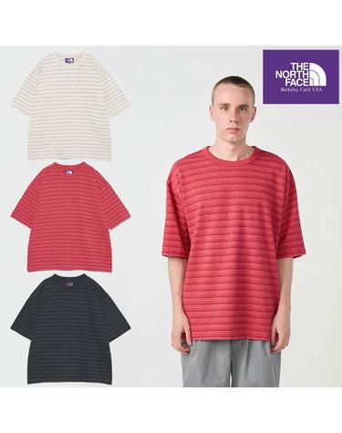 노스페이스 퍼플라벨 Garment Dyed Jacquard Field Tee 3컬러 N26SH039
