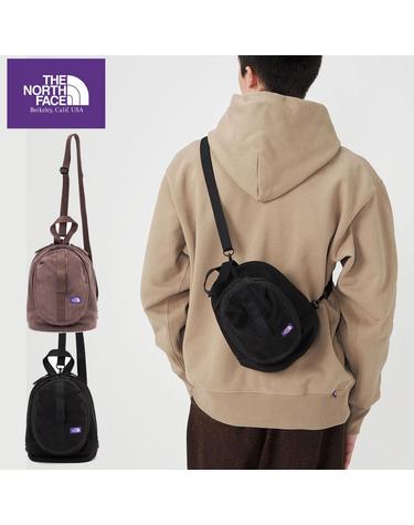 노스페이스 퍼플라벨 Synthetic Leather One Shoulder Bag 숄더백 2컬러