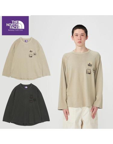 노스페이스 퍼플라벨 Garment Dyed Field Baseball Tee 긴팔 티셔츠 2컬러 N26FH032