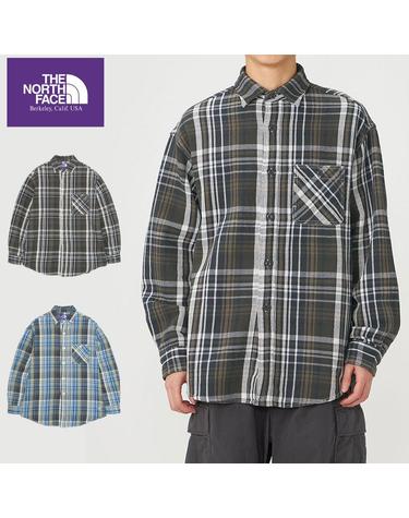 노스페이스 퍼플라벨 Flannel Plaid Field Shirt 체크 셔츠 2컬러 N26FG048