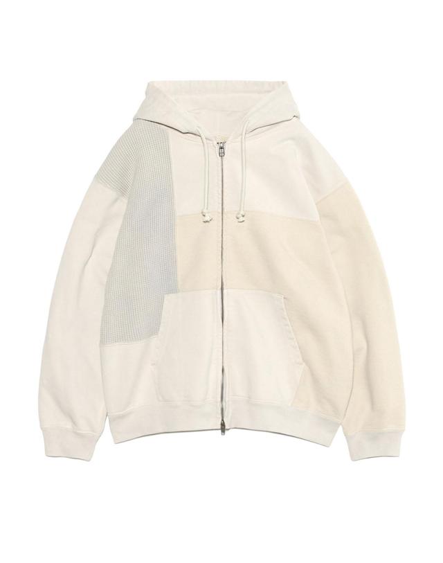 노스페이스 퍼플라벨 노스페이스 퍼플라벨 Field Patchworked Zip Up Parka 후드 집업 자켓 2컬러 N26SH007 착용컷