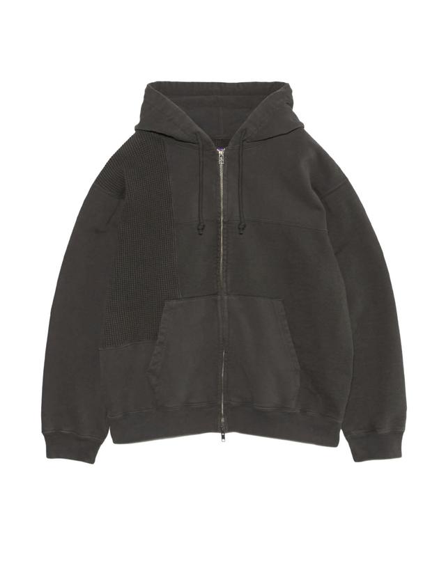 노스페이스 퍼플라벨 노스페이스 퍼플라벨 Field Patchworked Zip Up Parka 후드 집업 자켓 2컬러 N26SH007 착용컷