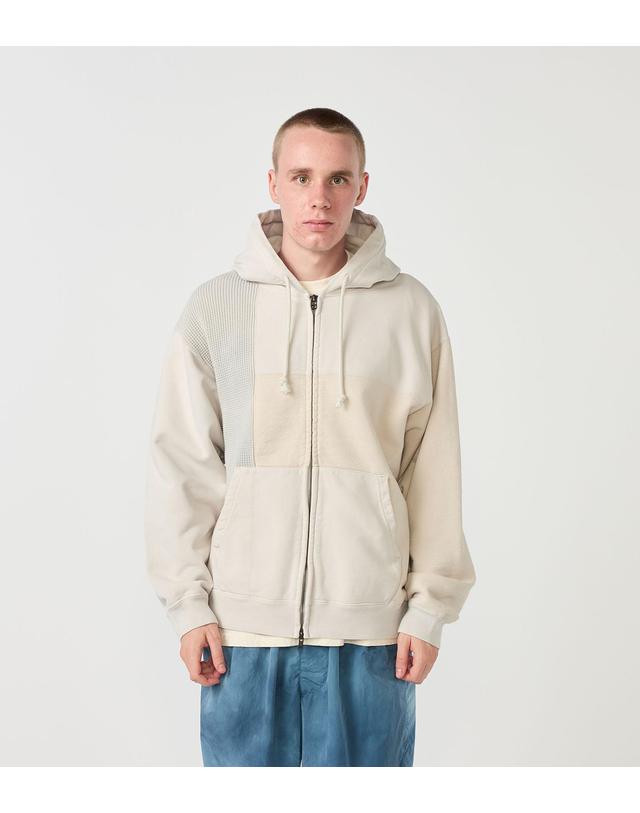 노스페이스 퍼플라벨 노스페이스 퍼플라벨 Field Patchworked Zip Up Parka 후드 집업 자켓 2컬러 N26SH007 착용컷