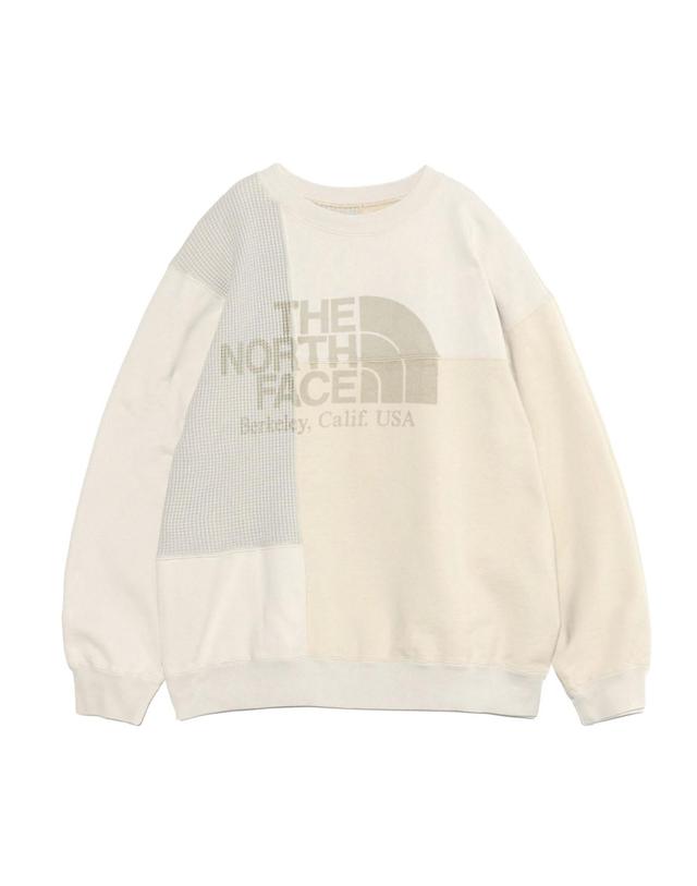 노스페이스 퍼플라벨 노스페이스 퍼플라벨 Field Patchworked Crewneck Sweatshirt 맨투맨 2컬러 N26SH008 착용컷