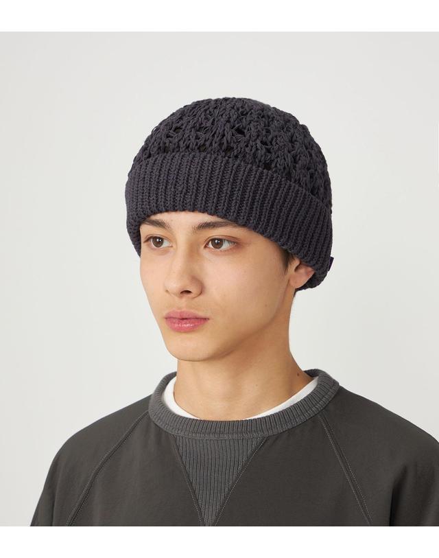 노스페이스 퍼플라벨 노스페이스 퍼플라벨 Field Watch Cap 필드 와치 캡 니트 비니 모자 2컬러 N26SP098 착용컷