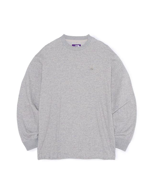 노스페이스 퍼플라벨 노스페이스 퍼플라벨 Field Long Sleeve Tee 롱슬리브 5컬러 N25SH088 착용컷