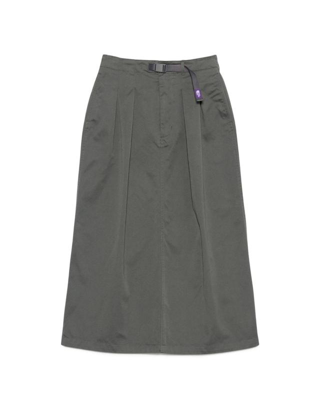 노스페이스 퍼플라벨 노스페이스 퍼플라벨 Chino Tuck Field Skirt 치노 턱 스커트 N25FE066 착용컷