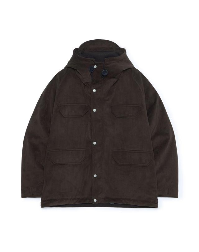 노스페이스 퍼플라벨 노스페이스 퍼플라벨 Synthetic Leather Mountain Parka 후드 자켓 점퍼 2컬러 N26FA022 착용컷