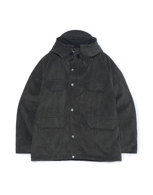 노스페이스 퍼플라벨 노스페이스 퍼플라벨 Synthetic Leather Mountain Parka 후드 자켓 점퍼 2컬러 N26FA022 착용컷