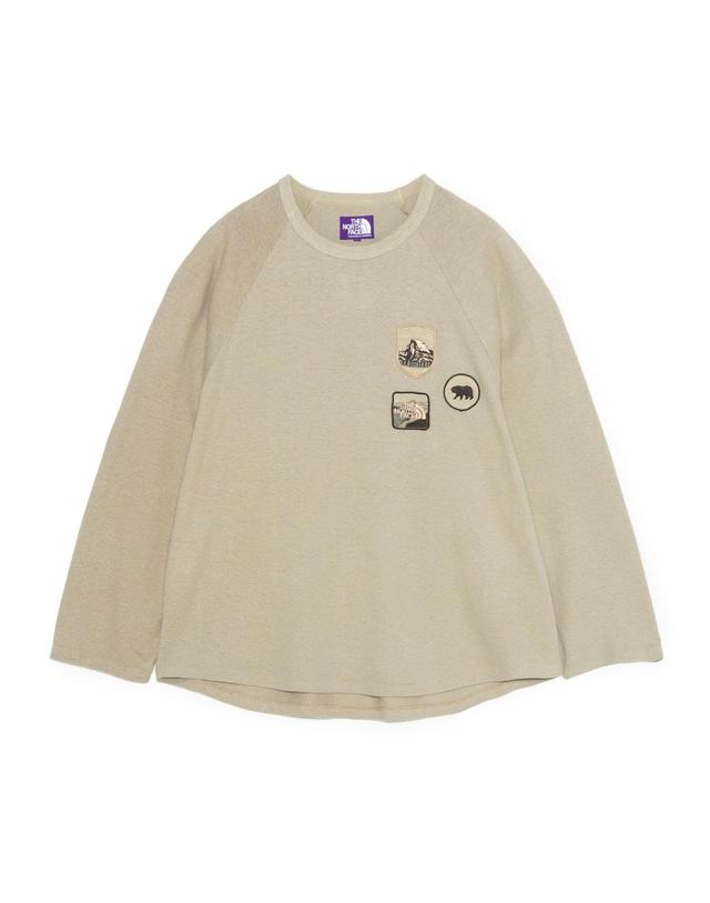 노스페이스 퍼플라벨 노스페이스 퍼플라벨 Garment Dyed Field Baseball Tee 긴팔 티셔츠 2컬러 N26FH032 착용컷