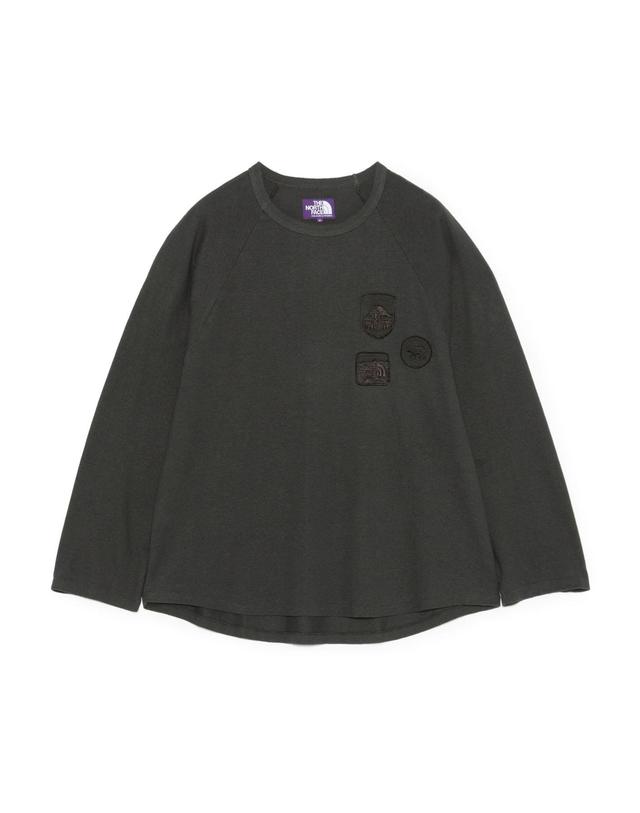 노스페이스 퍼플라벨 노스페이스 퍼플라벨 Garment Dyed Field Baseball Tee 긴팔 티셔츠 2컬러 N26FH032 착용컷