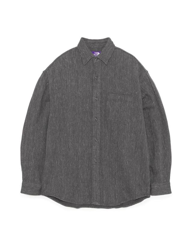 노스페이스 퍼플라벨 노스페이스 퍼플라벨 Flannel Heather Field Shirt 셔츠 2컬러 N26FG049 착용컷